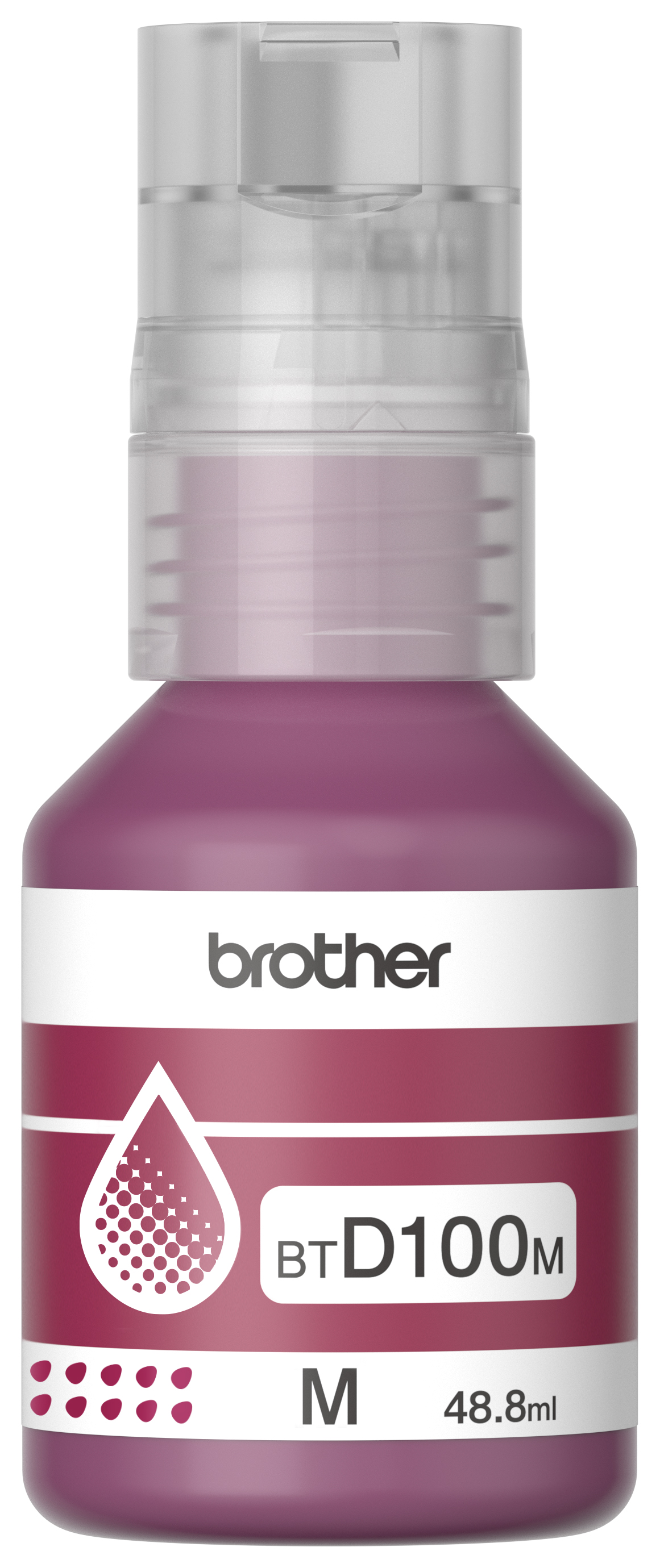 Botella de tinta de color magenta de ultra alto rendimiento BTD100M de la serie InkBenefit Tank de Brother, , small