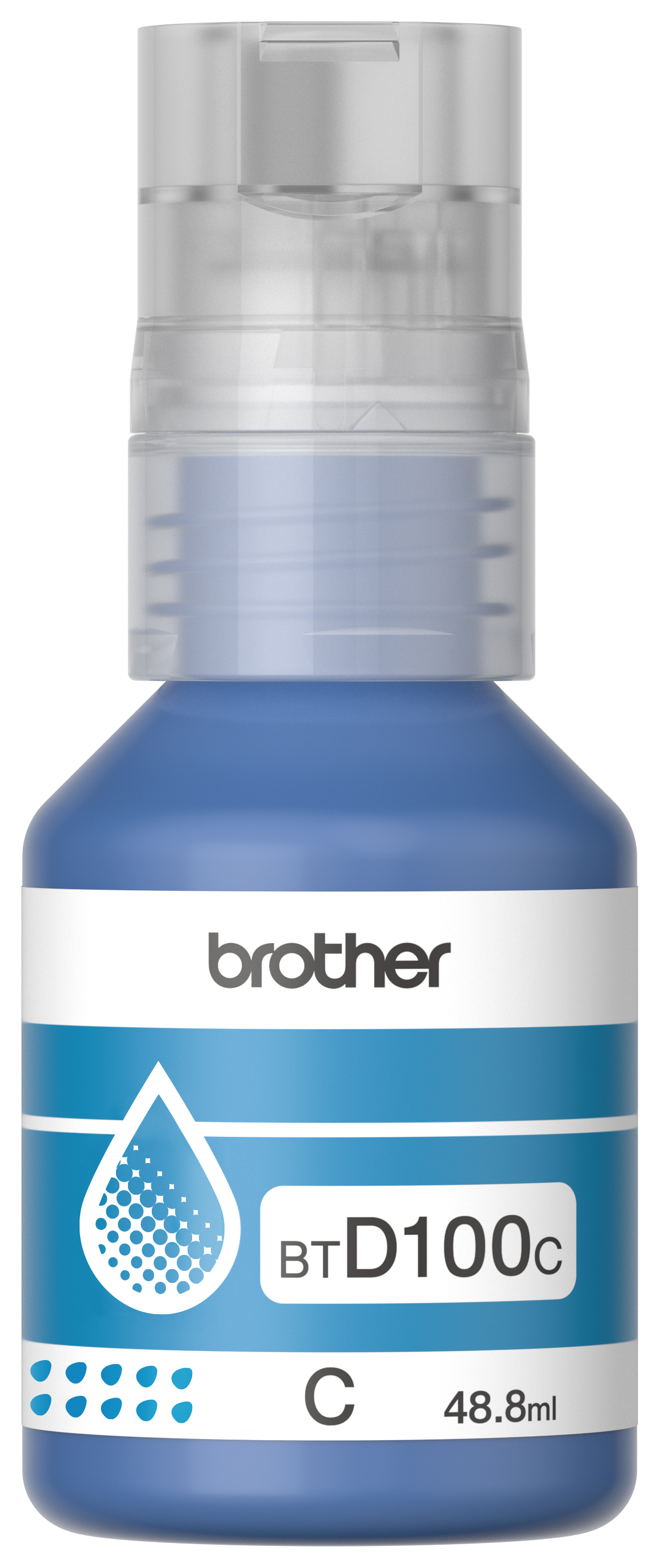 Botella de tinta de color cian de ultra alto rendimiento BTD100C de la serie InkBenefit Tank de Brother, , small