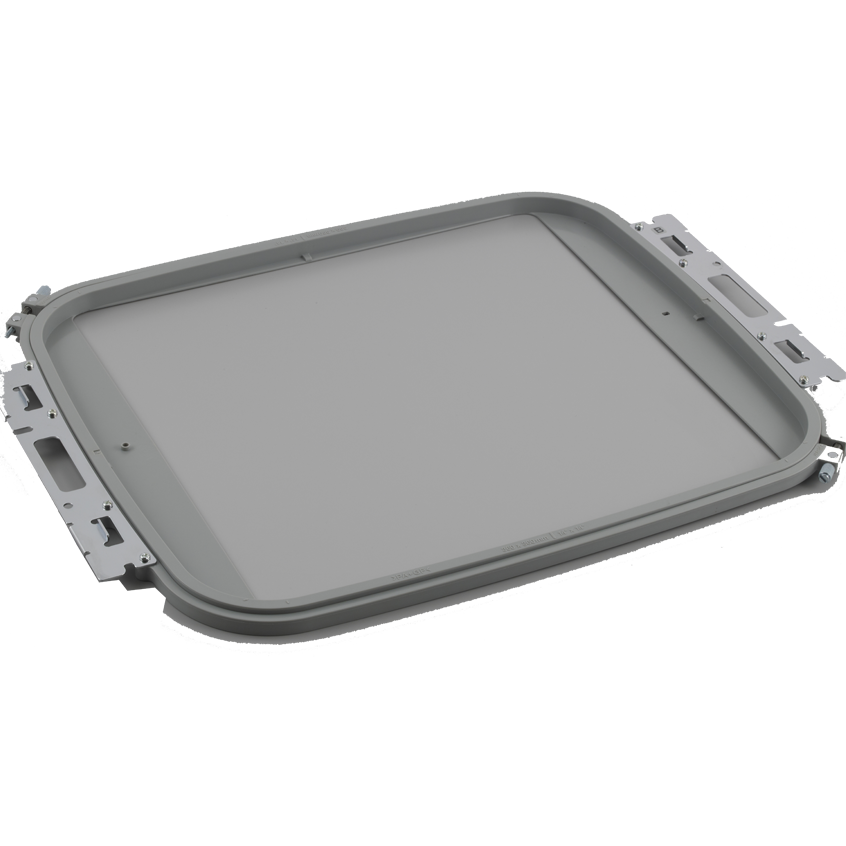 Bastidor jumbo (36 x 36 cm)
Para bordar diseños de gran tamaño, en dos pasos.
Compatible con el soporte B., , large