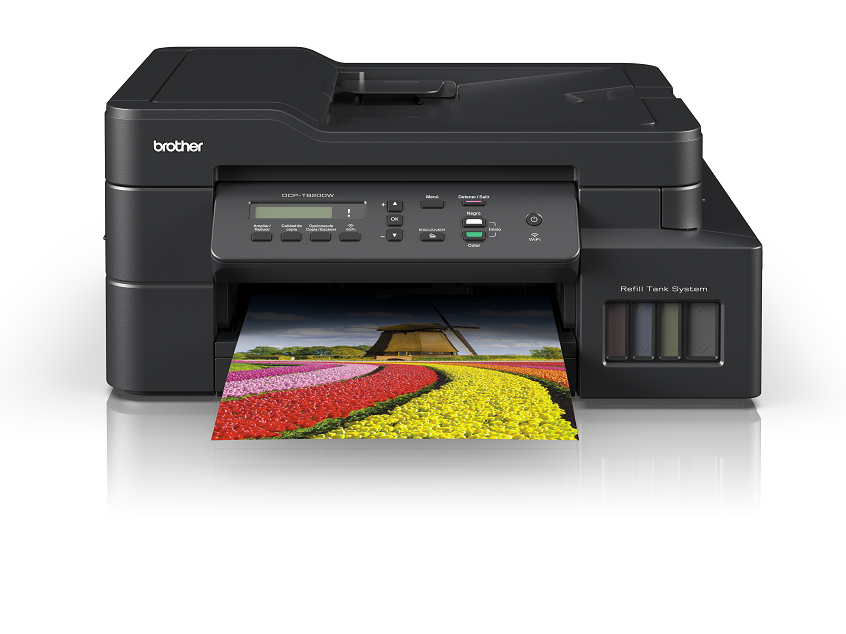 Multifuncional de inyección de tinta a color DCP-T820DW InkBenefit Tank con conectividad inalámbrica e impresión dúplex, , small