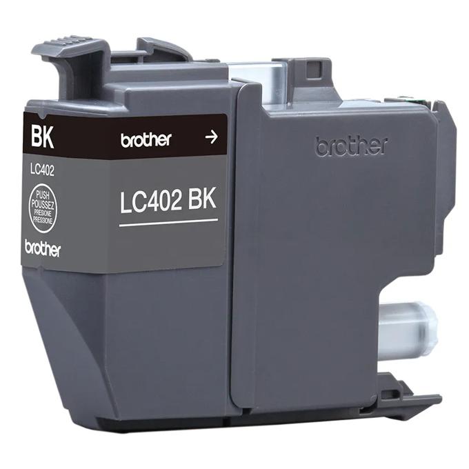 Brother Genuine LC402BKS Standard-yield Black Ink Cartridge, Black, large