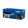 Cartucho de tóner negro Brother TN213BK en empaque azul
