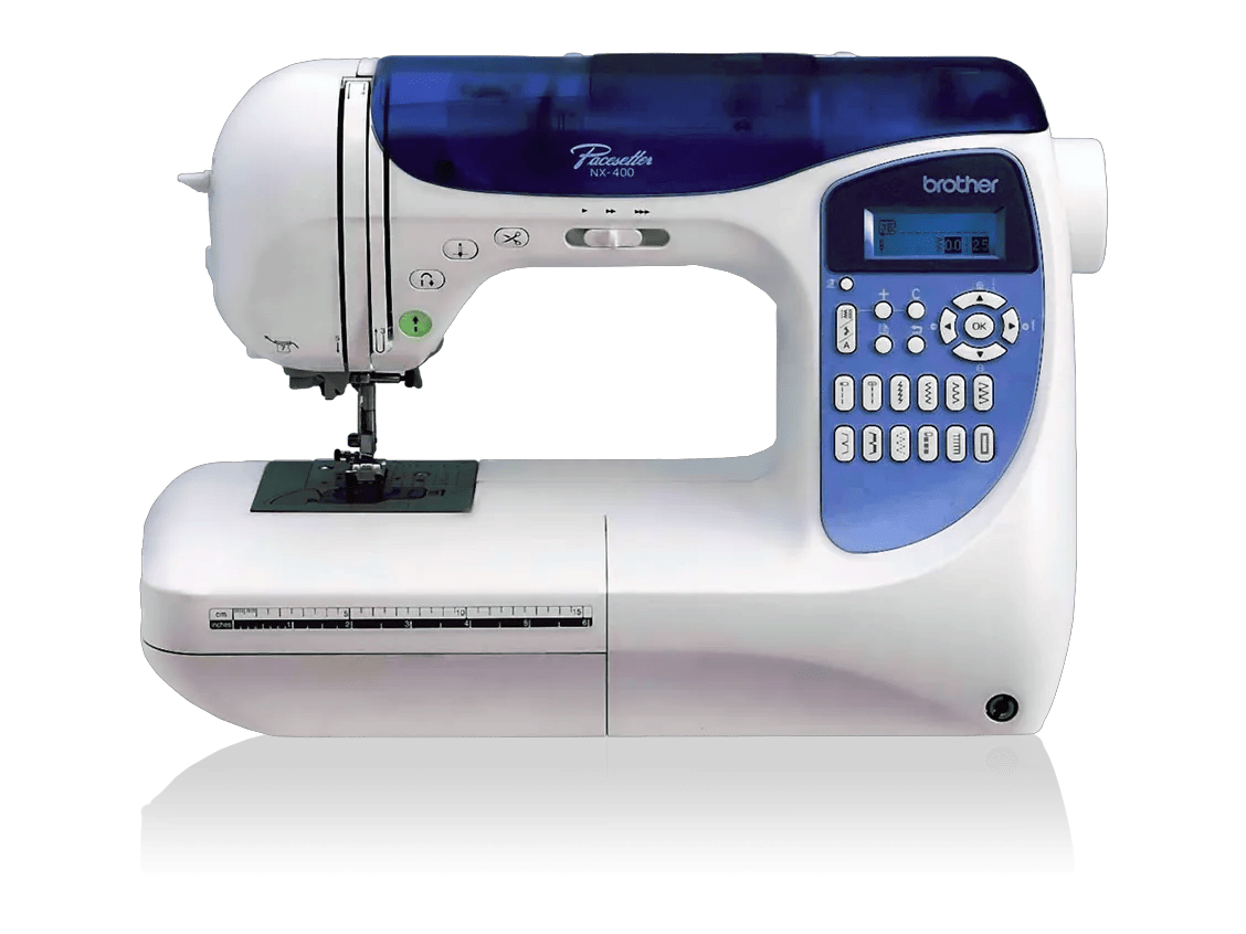 Brother Pacesetter NX-400 sewing machine with LCD screen and built-in stitches