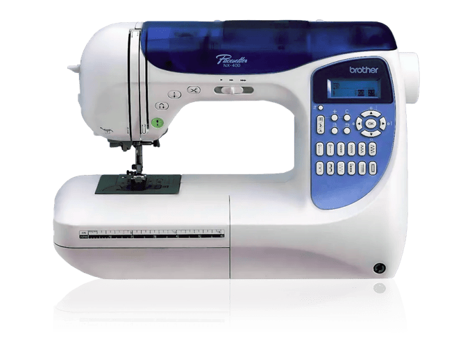 Brother Pacesetter NX-400 sewing machine with LCD screen and built-in stitches