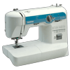 Brother XL-5700 sewing machine with turquoise control panel and built-in stitches