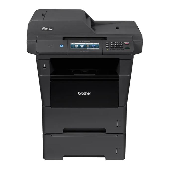Brother MFC-8950dwt all-in-one laser printer with dual paper trays and touchscreen