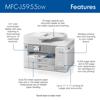 Brother MFC-J5955DW all-in-one color inkjet printer with wireless connectivity and touchscreen