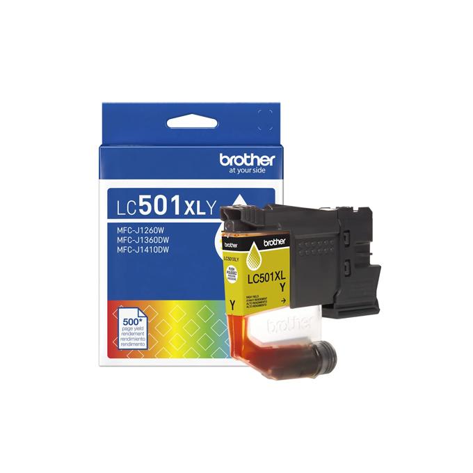 Brother Genuine LC501XLYS High Yield Yellow Ink Cartridge, Yellow, large