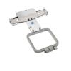 Brother embroidery hoop with clamp attachment for sewing machines