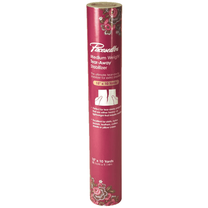Pacesetter medium weight tear-away stabilizer roll, 15 inches by 10 yards