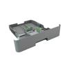 Brother printer paper tray with adjustable guides and green release levers