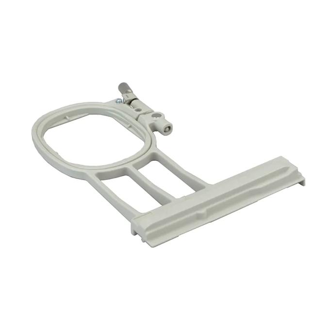 Brother embroidery hoop frame with clamp mechanism for sewing machine