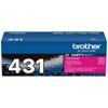 Brother Genuine TN433M High-yield Magenta Toner Cartridge, , small