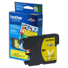 Brother LC65HY-Y high-yield yellow ink cartridge with Innobella technology and packaging