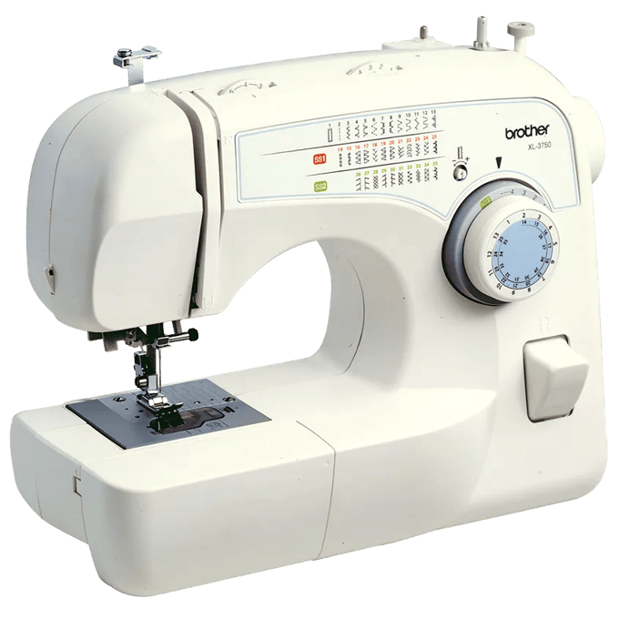 Brother XL3750 sewing machine with 35 built-in stitches and easy stitch selector dial