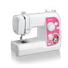 Brother SM1738D sewing machine with Minnie Mouse faceplate on white background
