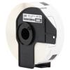 Brother DK-1201 standard address label roll in black cartridge with white paper