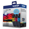 Brother LC4023PK 3-pack color ink cartridges with 550-page yield for inkjet printers