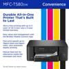 Brother MFC-T580DW all-in-one inkjet printer with external ink tanks and automatic duplex