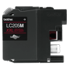 Brother LC205M super high-yield magenta ink cartridge with Innobella technology
