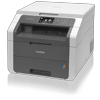 Brother HL-3180CDW color laser all-in-one printer with touchscreen and wireless connectivity
