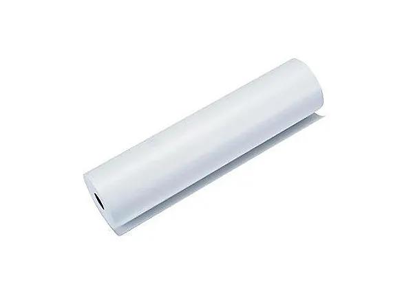 Brother thermal fax roll on white background