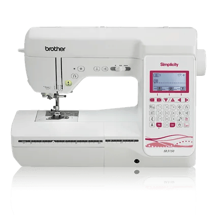 Brother Simplicity SB3150 sewing machine with LCD screen and built-in stitches