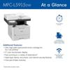 Brother MFC-L5915DW Business Monochrome Laser All-in-One Printer , , small