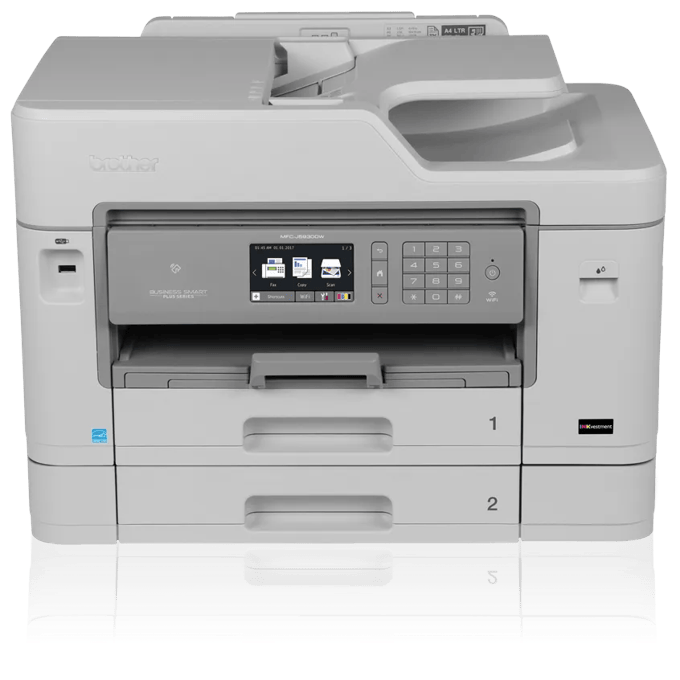 Brother MFC-J5930DW all-in-one wireless inkjet printer with 500-sheet paper tray