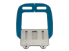 Brother embroidery hoop frame with blue border and metal mounting plate, 5x7 inch size