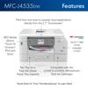 Brother RMFCJ4535DW INKvestment Tank Color Inkjet All-in-One Printer, Refurbished, , small
