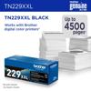Brother Genuine TN229XXLY Super High Yield Yellow Toner Cartridge, Black, small