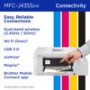 Brother MFC-J4355DW all-in-one inkjet printer with dual-band wireless connectivity