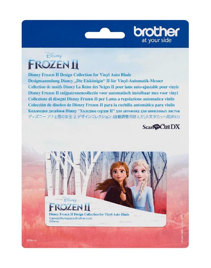 Brother Disney Frozen II design collection for ScanNCut vinyl cutting machine
