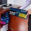 Brother Genuine TN225Y High-yield Yellow Toner Cartridge, , small