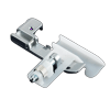 Brother SA211 adjustable bias binder foot for sewing machines with metal guide and white holder