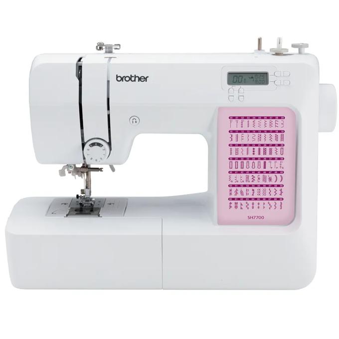Máquina de coser Brother SH7700 con pantalla digital y guía de puntadas integrada