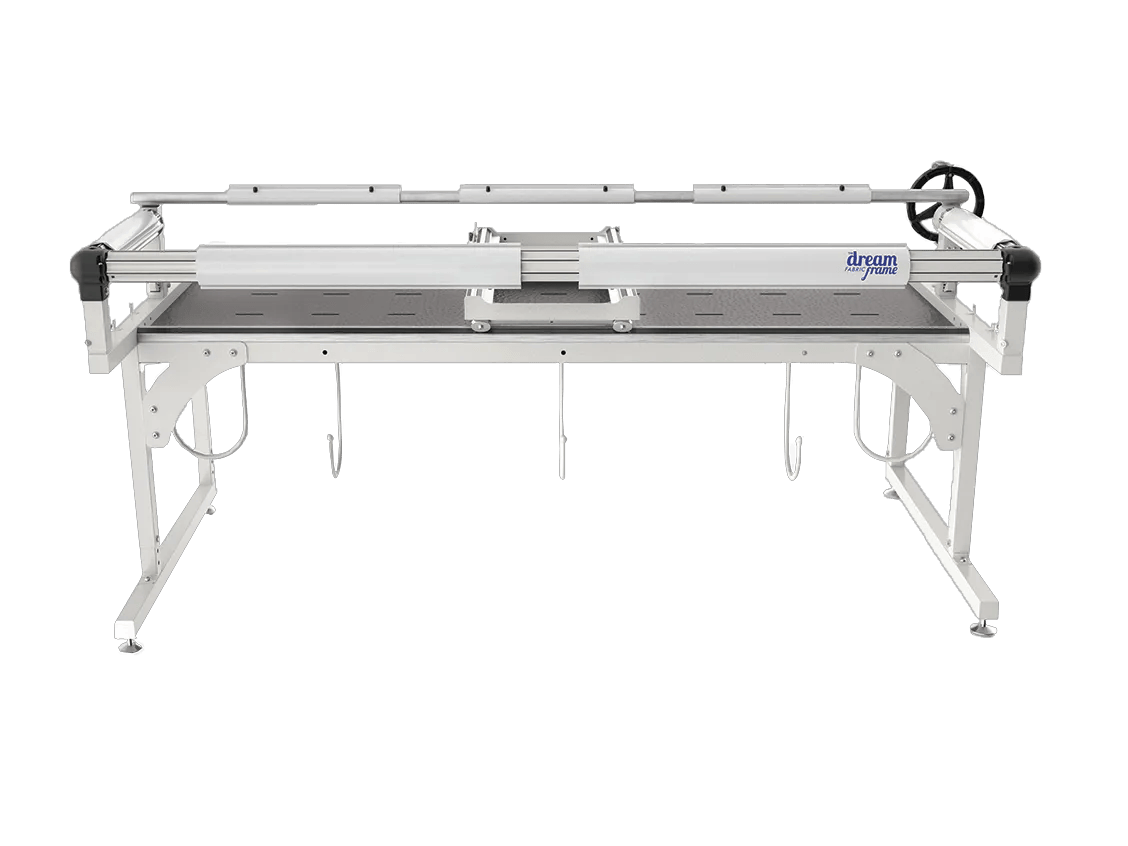 Brother Dream Frame quilting machine with extended workspace and precision rail system
