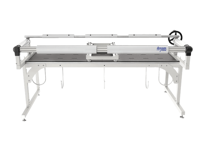 Brother Dream Frame quilting machine with extended workspace and precision rail system