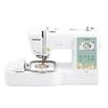 Máquina bordadora Brother PE560L con pantalla táctil y bastidor floral