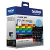 Brother LC404 3-pack color ink cartridges with INKvestment Tank technology