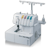 Brother Pacesetter 2340CV serger with four thread cones and cover stitch capability