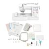 Brother PE570 embroidery machine with touchscreen and included accessories