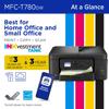 Brother MFC-T780DW all-in-one inkjet printer with wireless connectivity and ink tank system