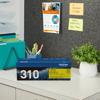 Brother Genuine TN310Y Standard-yield Yellow Toner Cartridge, , small