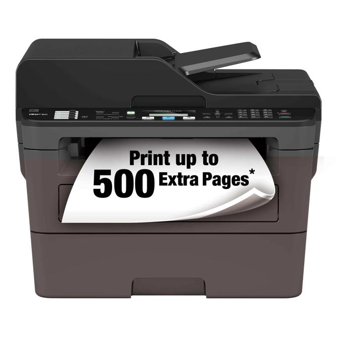Brother RMFCL2717DW Wireless Monochrome Laser All-in-One Printer, Refurbished, , large