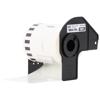 Brother DK-2212 continuous white film tape roll in black cartridge