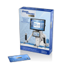 Brother Dream Motion Pro Gold quilting machine with dual touchscreens and software package