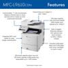 Brother MFC-L9610CDN color laser all-in-one printer with touchscreen and wireless connectivity