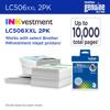 Brother LC506XXL 2-pack high-yield ink cartridges with printed pages and product box